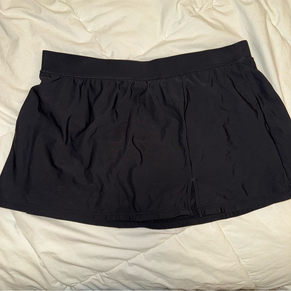Black Swim Skirt